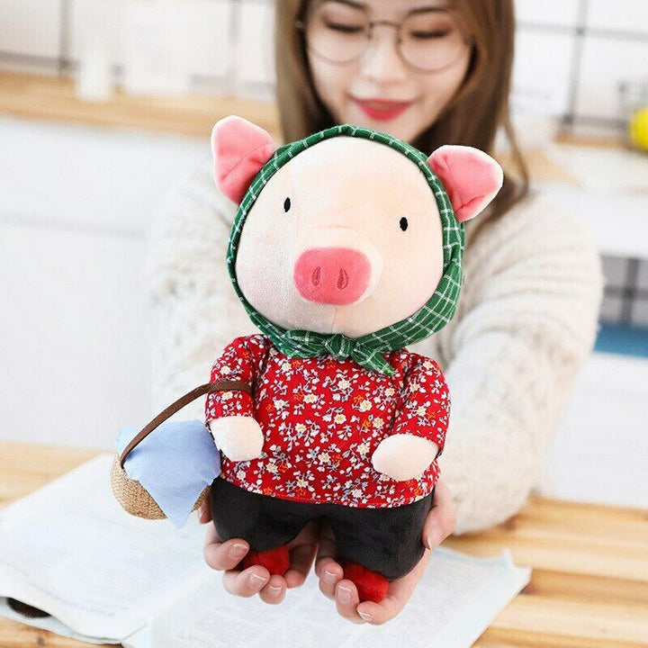 Pig Plush Toys Stuffed Animal Pig Doll Soft Baby Kids for Girls Birthday Gift