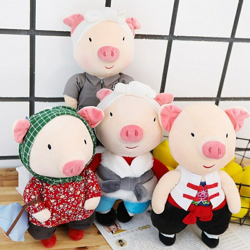 Pig Plush Toys Stuffed Animal Pig Doll Soft Baby Kids for Girls Birthday Gift