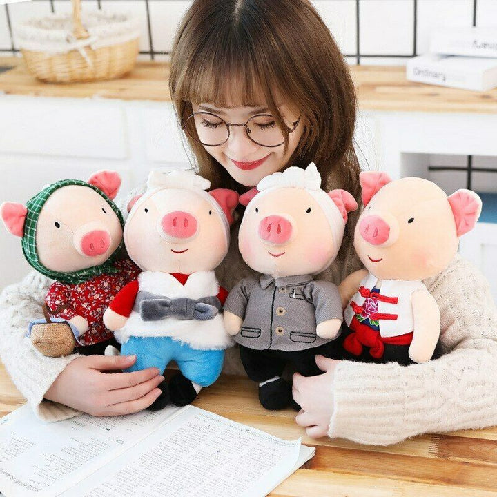 Pig Plush Toys Stuffed Animal Pig Doll Soft Baby Kids for Girls Birthday Gift