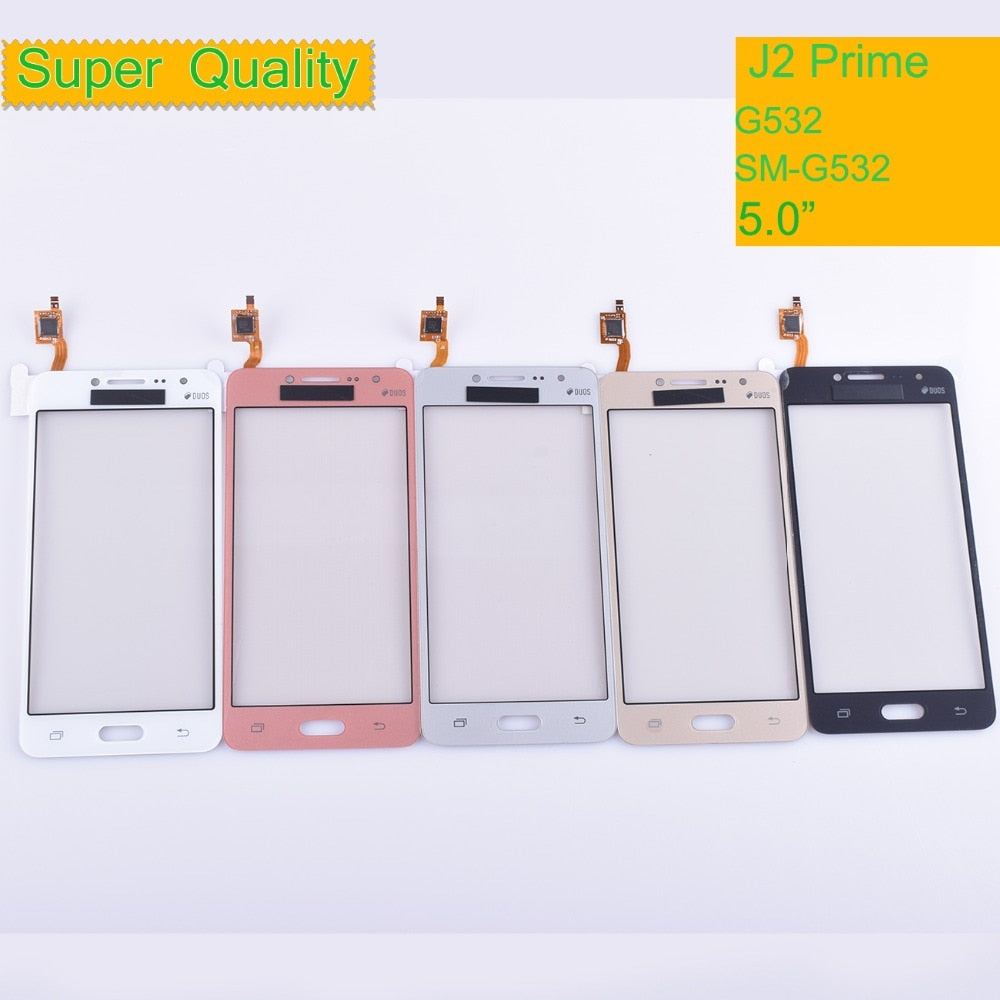 10Pcs/lot G532 TouchScreen For Samsung Galaxy J2 Prime G532 SM-G532 Touch Screen Digitizer Panel Sensor Front Glass Outer Lens