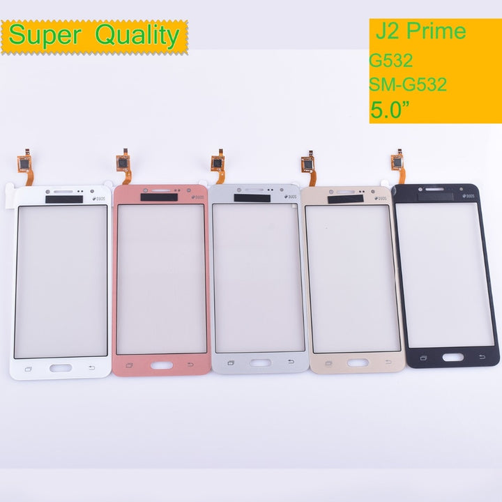 10Pcs/lot G532 TouchScreen For Samsung Galaxy J2 Prime G532 SM-G532 Touch Screen Digitizer Panel Sensor Front Glass Outer Lens