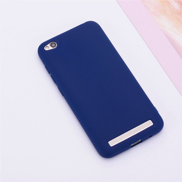 Silicone Case on For Fundas Xiaomi Redmi 5A case Soft TPU Color Matte Back Cover For Xiaomi Redmi 5A Case Skin Cell Phone Cases