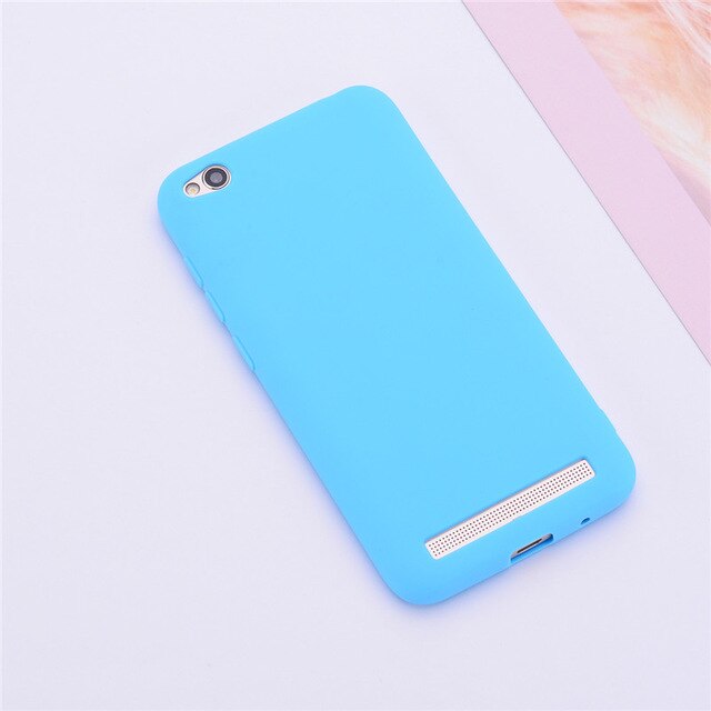 Silicone Case on For Fundas Xiaomi Redmi 5A case Soft TPU Color Matte Back Cover For Xiaomi Redmi 5A Case Skin Cell Phone Cases