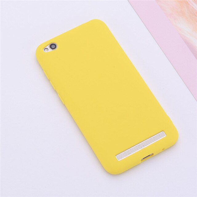 Silicone Case on For Fundas Xiaomi Redmi 5A case Soft TPU Color Matte Back Cover For Xiaomi Redmi 5A Case Skin Cell Phone Cases
